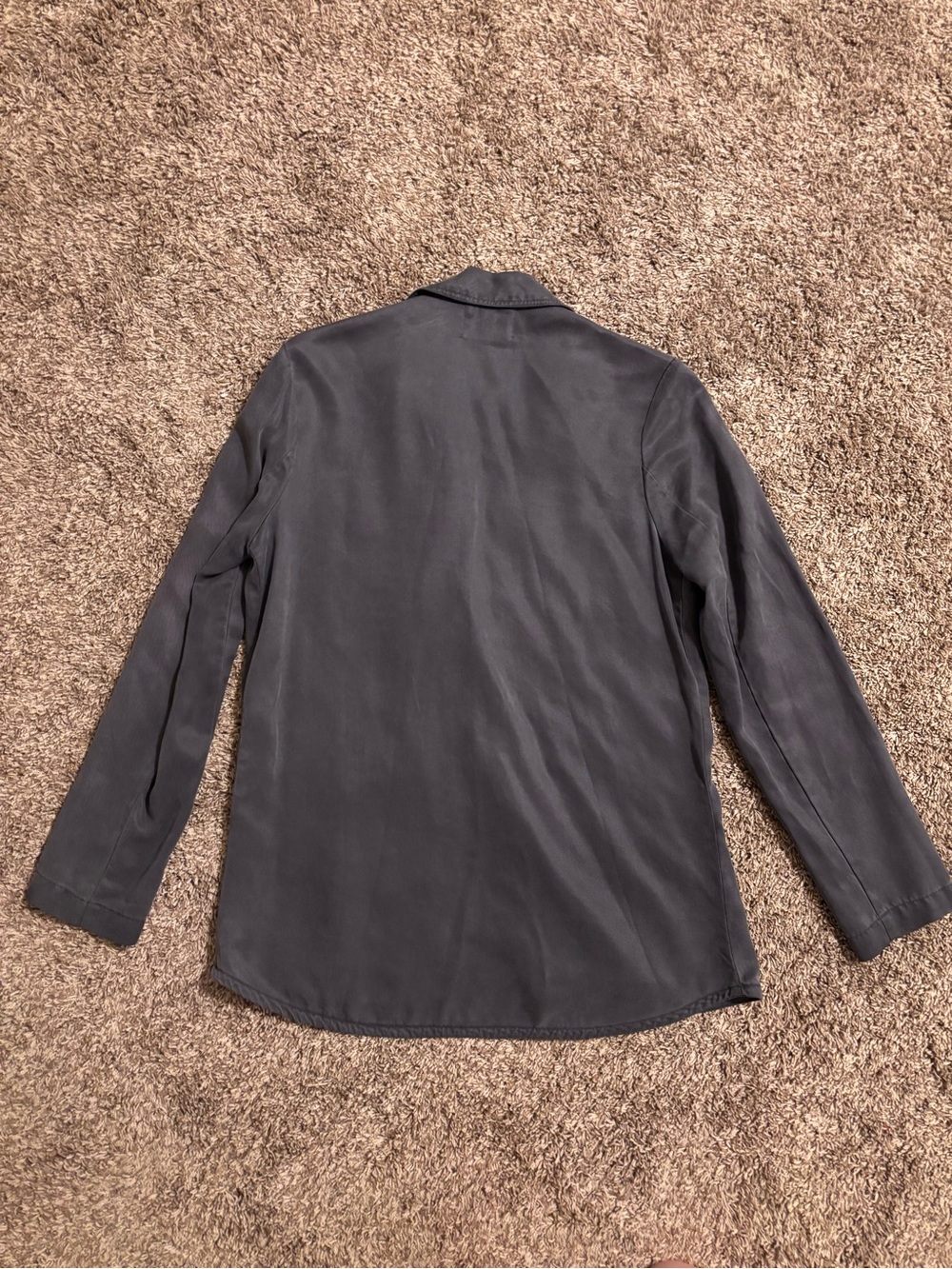 Charcoal Relaxed Blazer Jacket – Size S - Picture 5 of 9